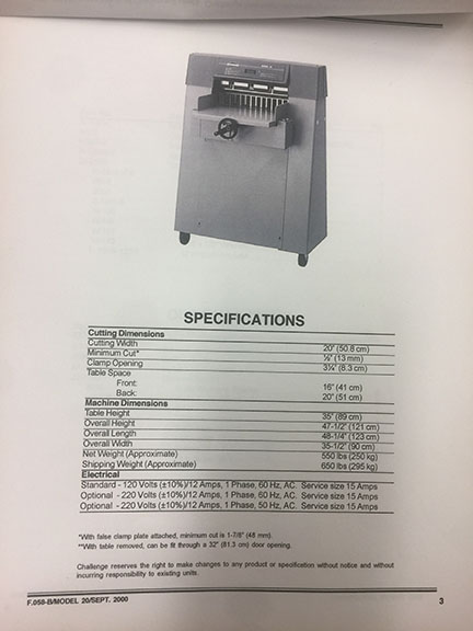 image: page from the technical manual