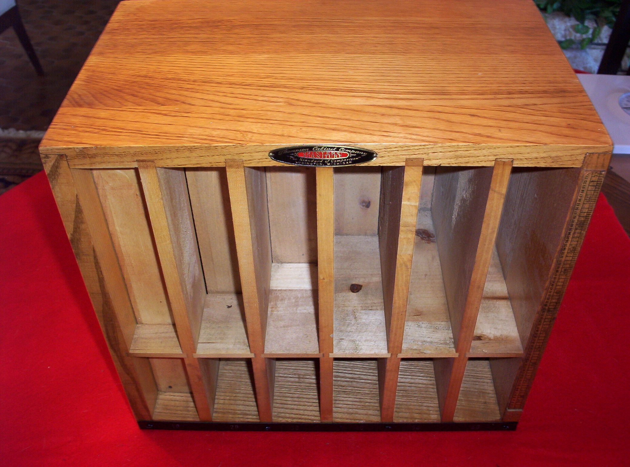 image: Solid ash furniture cabinet