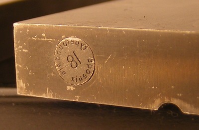 image: TF of Phoenix Thompson point blade with pin.