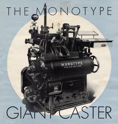 image: Lanston Monotype Giant Caster