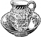 image: Bowl and pitcher